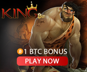 KingBit Casino - Welcome bonus in Bitcoin